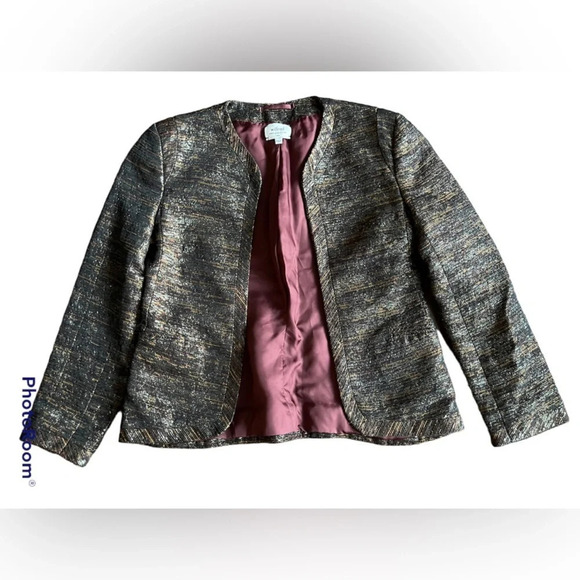 Wilfred Metallic/Sparkle Open Blazer - Made in Italy - Picture 1 of 9